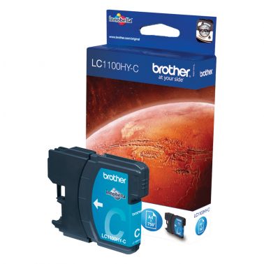 Brother LC-1100HYC Ink cartridge cyan high-capacity, 750 pages ISO/IEC 24711 10,1ml for Brother MFC 6490 C