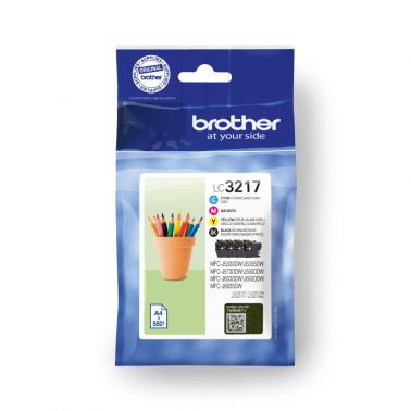 Brother LC3217VAL ink cartridge 4 pc(s) Original Black, Cyan, Magenta, Yellow