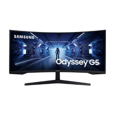 Samsung Odyssey G55T 86.4 cm (34") 3440 x 1440 pixels UltraWide Quad HD LED Black