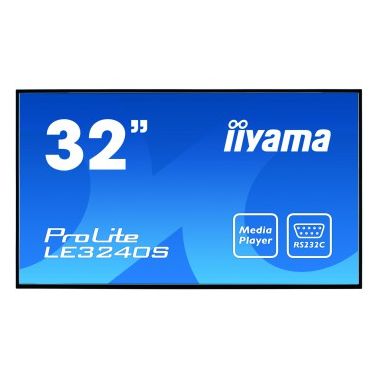 iiyama ProLite LE3240S-B1 81.3 cm (32") LED Full HD Digital signage flat panel Black