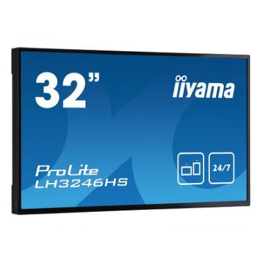 iiyama LH3246HS-B1 signage display 80 cm (31.5") LED Full HD Digital signage flat panel Black