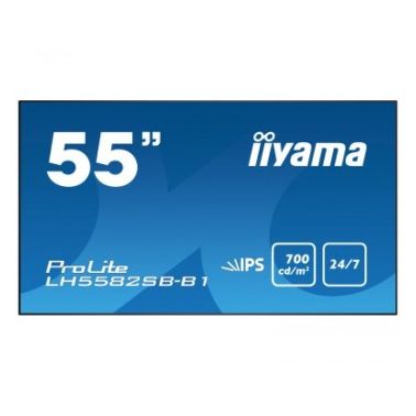 iiyama LH5582SB-B1 signage display 138.7 cm (54.6") LED Full HD Digital signage flat panel Black