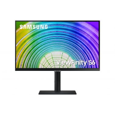 Samsung ViewFinity S6 S60UA computer monitor 61 cm (24") 2560 x 1440 pixels Quad HD LCD Black