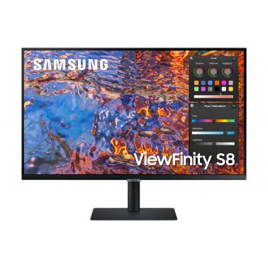 Samsung ViewFinity S8 S80PB LED display 81.3 cm (32") 3840 x 2160 pixels 4K Ultra HD Black