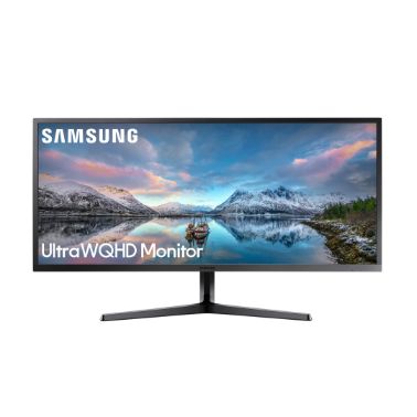 Samsung S34J550W 86.4 cm (34") 3440 x 1440 pixels UltraWide Quad HD LED Blue, Grey