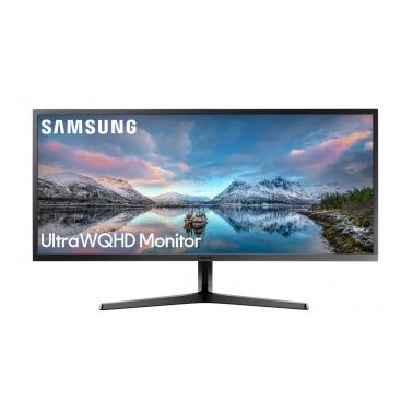 Samsung LS34J550WQU LED display 86.6 cm (34.1") 3440 x 1440 pixels UltraWide Quad HD Black