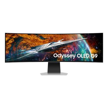 Samsung LS49CG954SU computer monitor 124.5 cm (49") 5120 x 1440 pixels DQHD OLED Silver