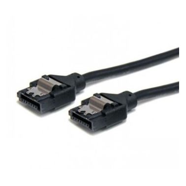 StarTech.com 12in Latching Round SATA Cable