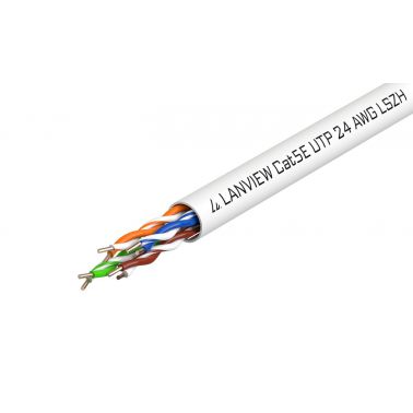 Lanview LVN122014 networking cable White 305 m Cat5e U/UTP (UTP)