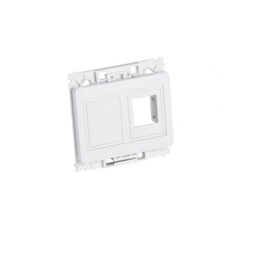 Lanview LVN126160 wall plate/switch cover White