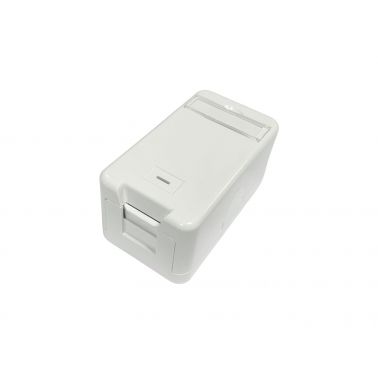 Lanview LVN127766 socket-outlet RJ-45 White