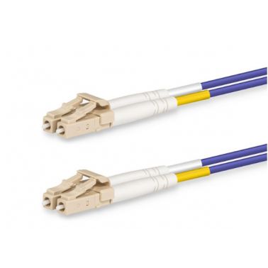 Lanview LC-LC Multimode fibre cable fibre optic cable 10 m 2x LC OM4 Purple