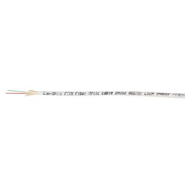 Lanview LVO232548-100 fibre optic cable 100 m FTTH OS2 White