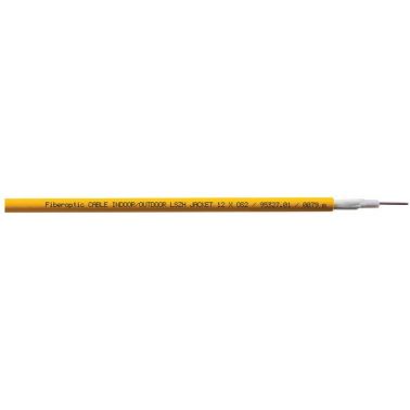 Lanview LVO232550-200 fibre optic cable 200 m OS2 Yellow