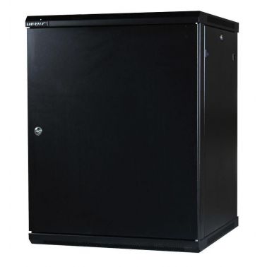 Lanview LVR240020 rack cabinet 10U Wall mounted rack Black