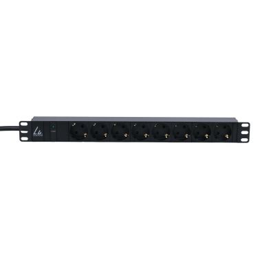 Lanview LVR261871S power distribution unit (PDU) 8 AC outlet(s) 1U Black