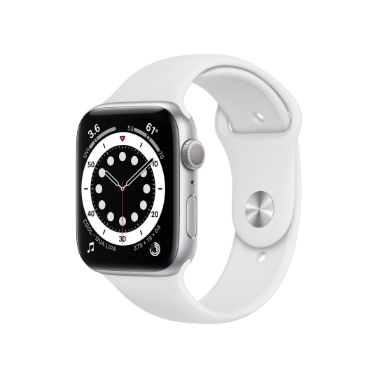 Apple Watch Series 6 44 mm OLED Silver GPS (satellite)