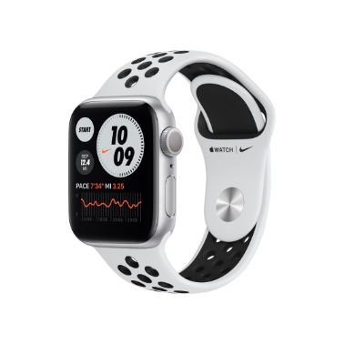 Apple Watch Series 6 Nike OLED 40 mm Silver GPS (satellite)