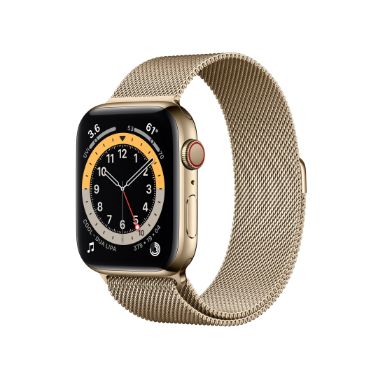 Apple Watch Series 6 44 mm OLED 4G Gold GPS (satellite)