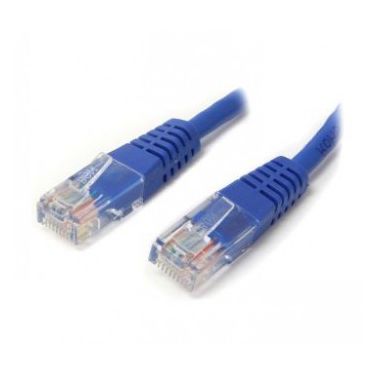 StarTech.com 100 ft Cat5e Blue Molded RJ45 UTP Cat 5e Patch Cable - 100ft Patch Cord