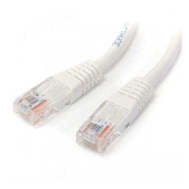 StarTech.com 3 ft White Molded Category 5e (350 MHz) UTP Patch Cable networking cable 0.91 m