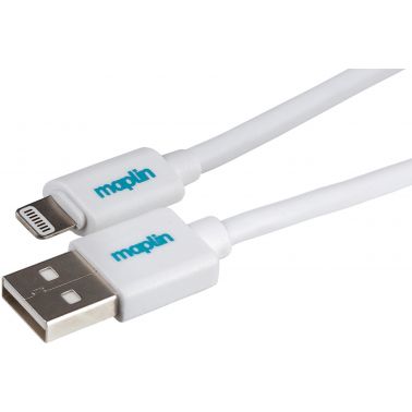 Maplin MALT0001 lightning cable 1.5 m White