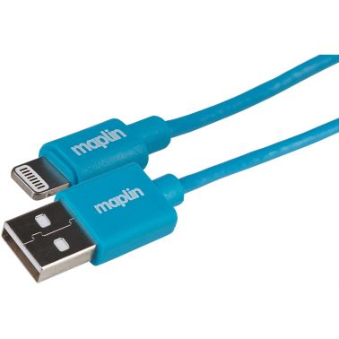 Maplin MAPCLT01-BU lightning cable 0.75 m Blue