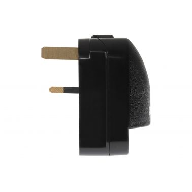 Maplin 240V 13A Screw Cover Schuko Socket to UK Plug Adapter