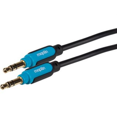 Maplin MAV35004-007 audio cable 0.75 m 3.5mm Black