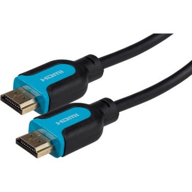 Maplin MAVHDA02-100 HDMI cable 10 m HDMI Type A (Standard) Black,Blue