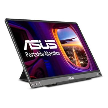 ASUS ZenScreen MB16ACE 15.6 USB Type-C Portable Monitor FHD IPS Flicker free Low Blue Light TUV certified Compatible with USB 