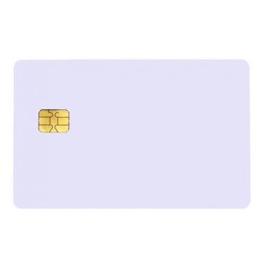 Salto Blank White MC0256B Contact Chip Cards - Pack of 100