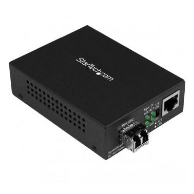 StarTech.com Gigabit Ethernet Fiber Media Converter - Compact - 850nm MM LC - 550m