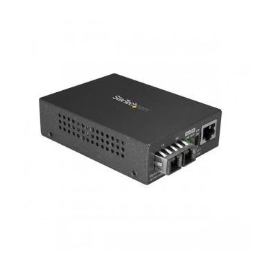 StarTech.com Multimode (MM) SC Fiber Media Converter for 10/100/1000 Network - 550m Range - Gigabit Ethernet - 850nm - Full Duplex