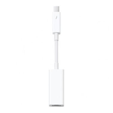 Apple Thunderbolt / Gigabit Ethernet RJ-45 White