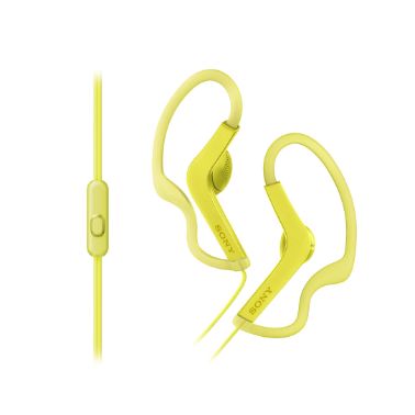 Sony MDRAS210APY Headset Ear-hook Yellow