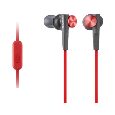 Sony MDR-XB50AP Headset In-ear Black,Red