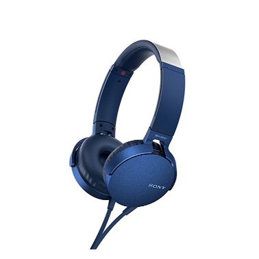 
Sony MDR-XB550AP Headset Head-band Blue