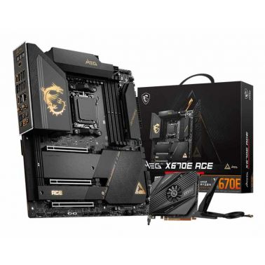 MSI MEG X670E ACE motherboard AMD X670 Socket AM5 Extended ATX