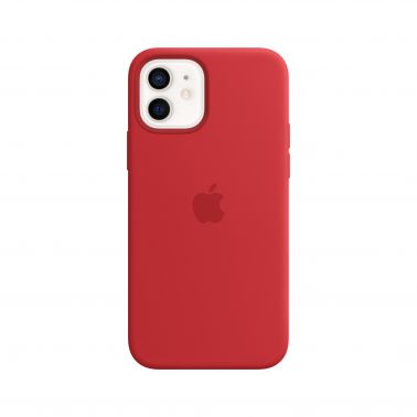 Apple iPhone 12 | 12 Pro Silicone Case with MagSafe - (PRODUCT)RED