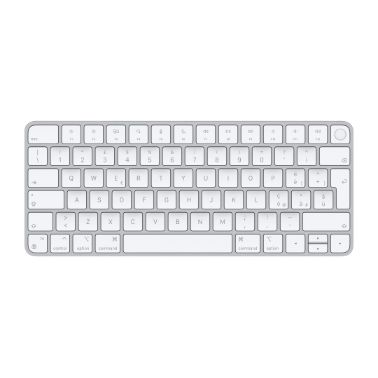 Apple Magic keyboard USB + Bluetooth Italian Aluminium, White