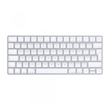 Apple Magic keyboard Bluetooth QWERTY UK English Silver,White
