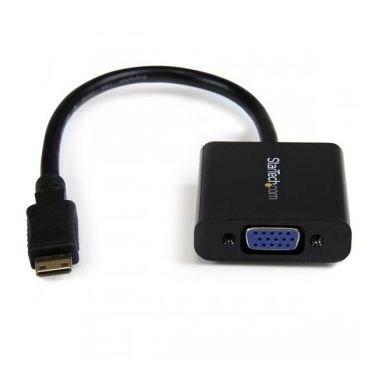 StarTech.com Mini HDMI to VGA Adapter Converter for Digital Still Camera / Video Camera - 1920x1080