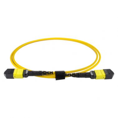 Cablenet 3m OS2 MPO (F) to MPO (F) Female 12F Yellow Trunk Cable Method B