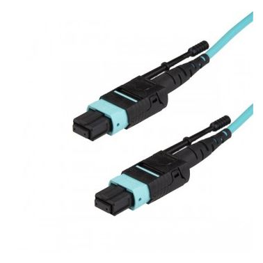 StarTech.com MPO/MTP Fiber Optic Cable - Plenum-Rated - OM3, 40Gb - Push/Pull-Tab - 10 m (30 ft.)