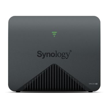 Synology MR2200AC wireless router Gigabit Ethernet Dual-band (2.4 GHz / 5 GHz) 3G 4G Black