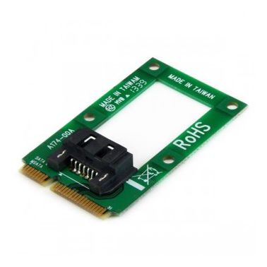 StarTech.com mSATA to SATA HDD / SSD Adapter �� Mini SATA to SATA Converter Card