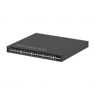 NETGEAR M4350-44M4X4V Managed L3 2.5G Ethernet (100/1000/2500) Power over Ethernet (PoE) 1U Black