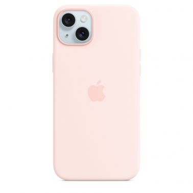 Apple iPhone 15 Plus Silicone Case with MagSafe - Pink