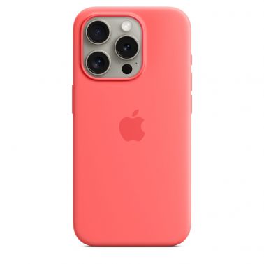 Apple iPhone 15 Pro Silicone Case with MagSafe - Pink